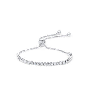 Diamond Bolo Bracelet