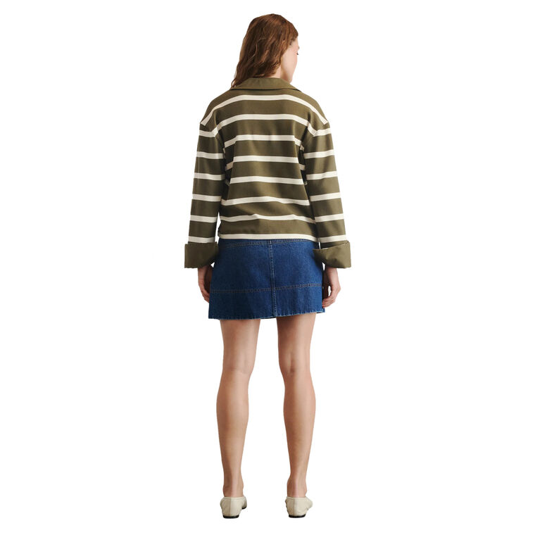 Hudie Denim Mini Skirt image number null