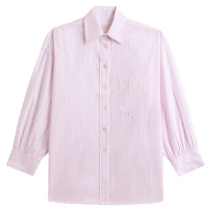 Kappa Stripe Long Sleeve Button Up Shirt