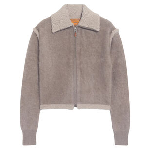 Grizzly Frankie Cropped Cashmere Jacket