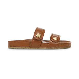 Percey Leather Slide Sandal