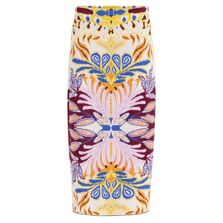 Janis Knit Midi Skirt image number null