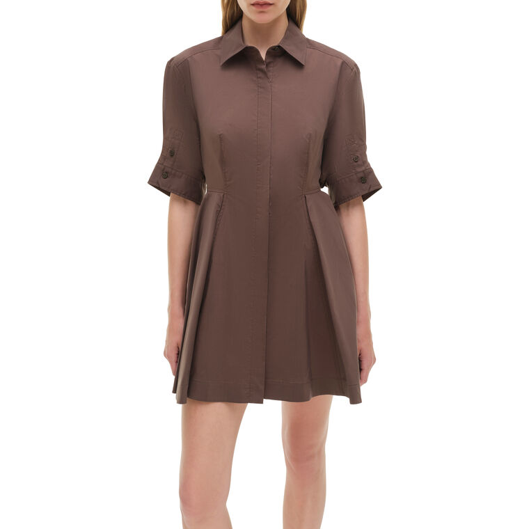 Jazzie Short Sleeve Cotton Mini Dress image number null