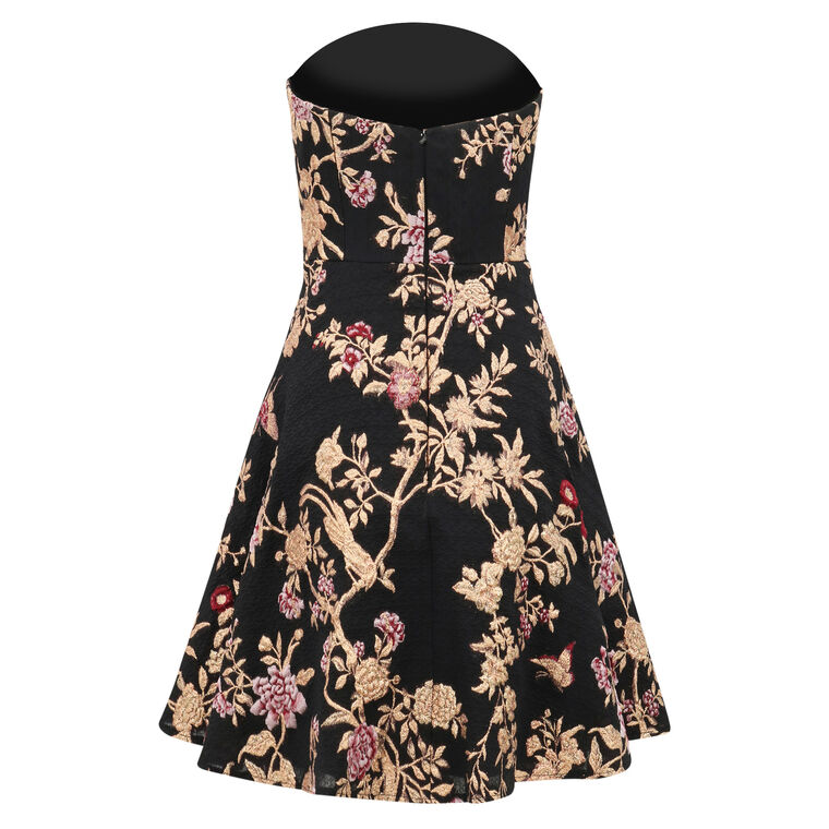 Strapless Mini Cocktail Dress image number null