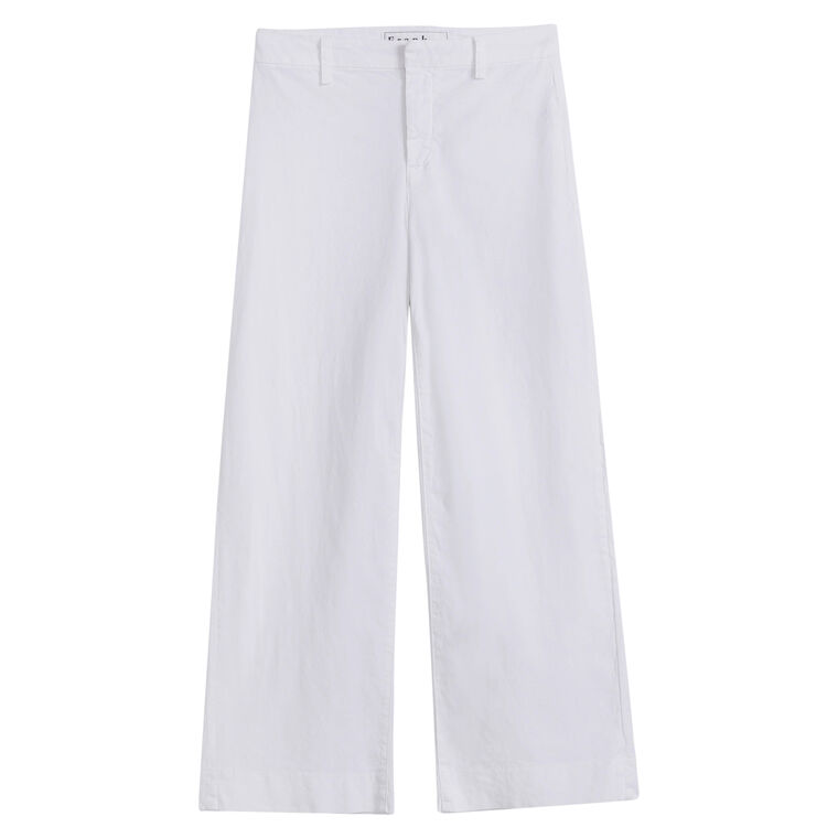 West Village Italian Wide Leg Chino Pant image number null