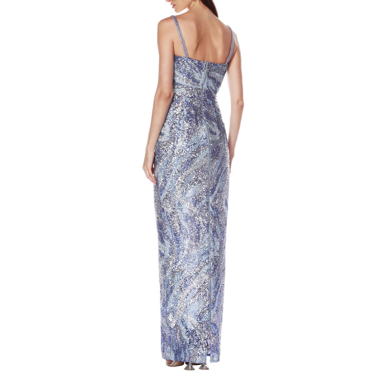 Dahlia Sleeveless Sequin Maxi Dress image number null