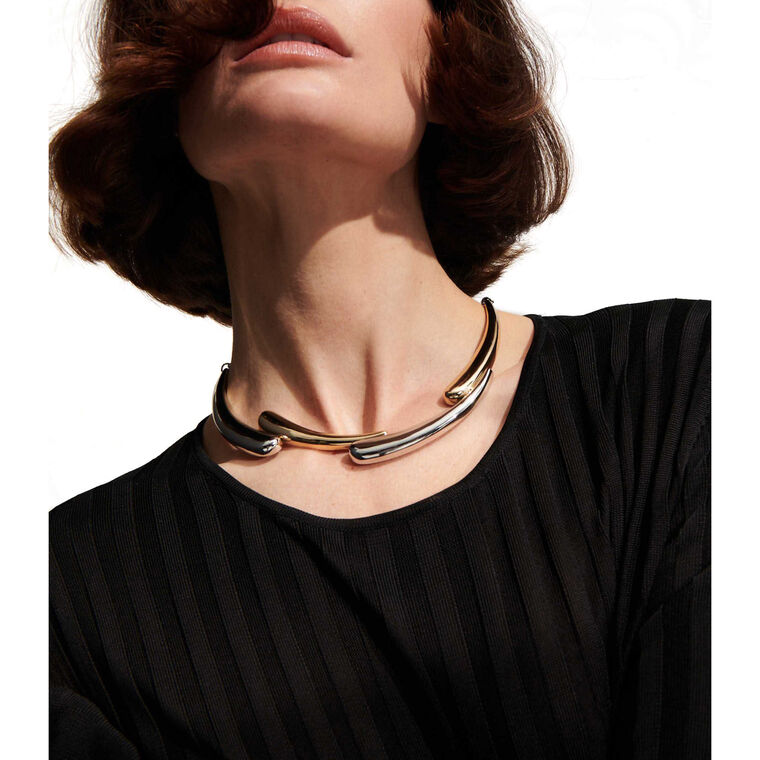 Aries Two-Tone Necklace image number null