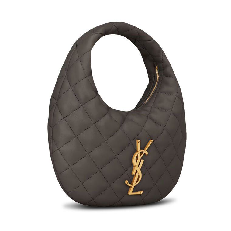 Icarino Quilted Hobo Bag image number null
