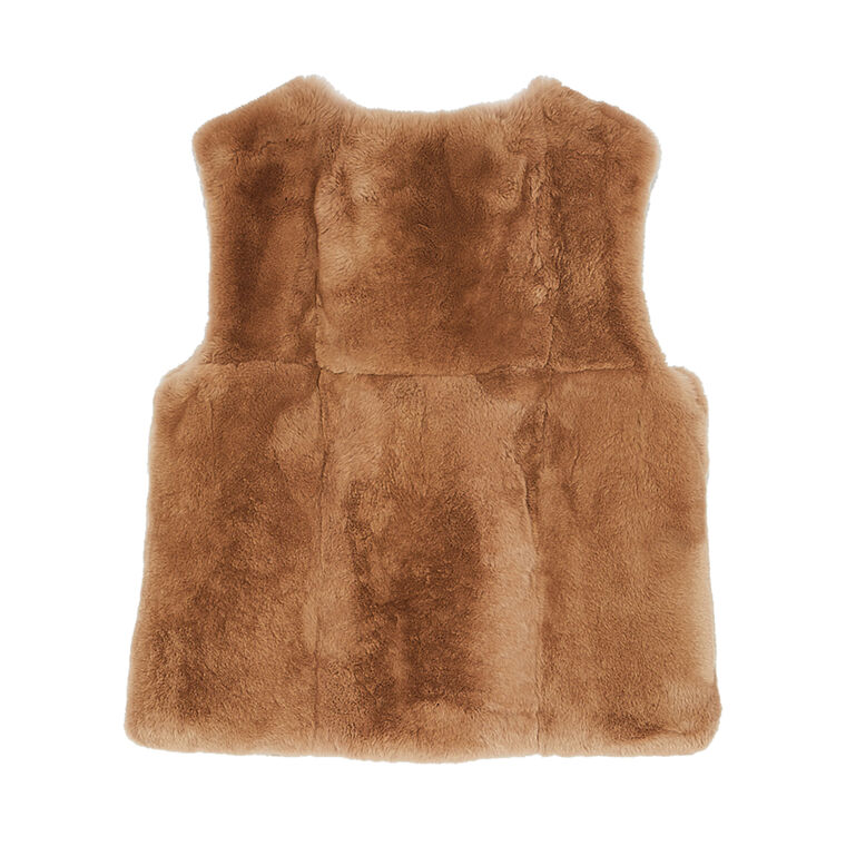 Rabbit Fur Vest image number null