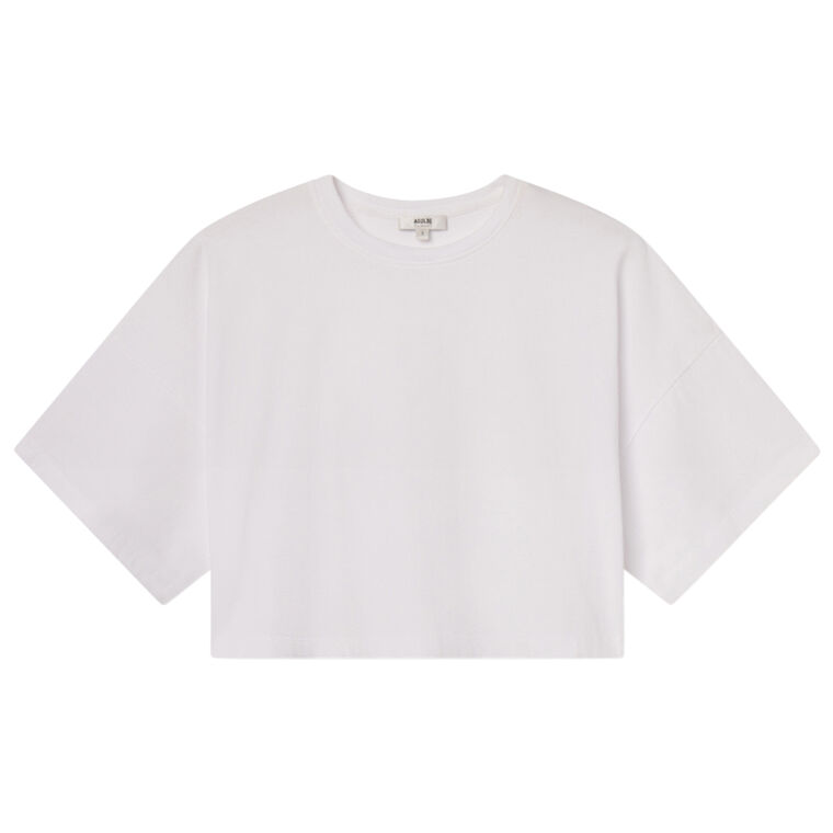 Arli Oversized Cropped Tee image number null