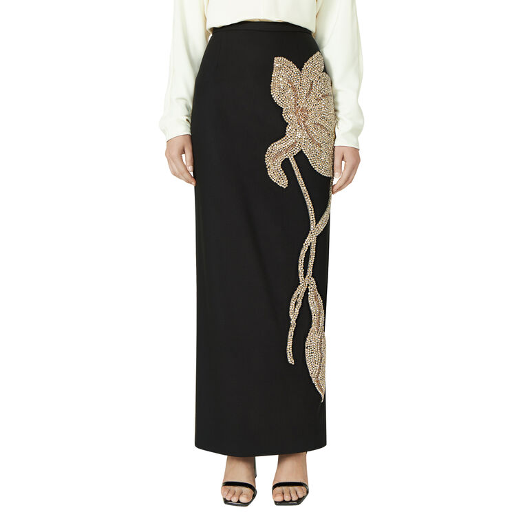 Anny Lightweight Wool Skirt image number null