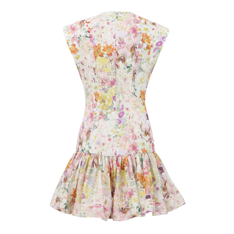 Harmony Flounce Short Dress image number null