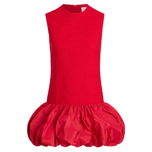 Sleeveless Ruffle Hem Mini Dress