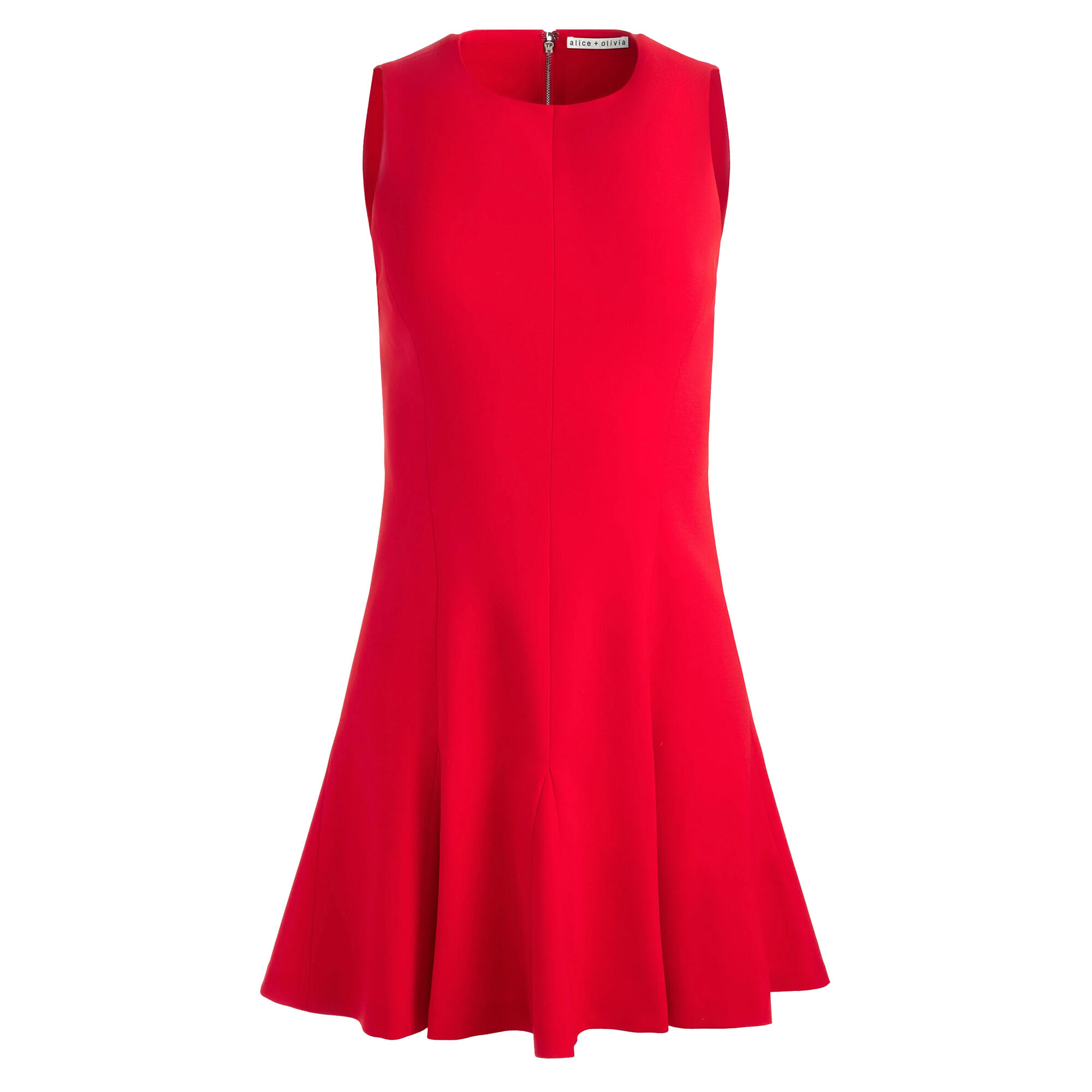 Alice+Olivia■Isa Sleeveless Seamed Flare Mini Dress■ドレス Alice and Olivia Isa Sleeveless Seamed Flare Mini Dress