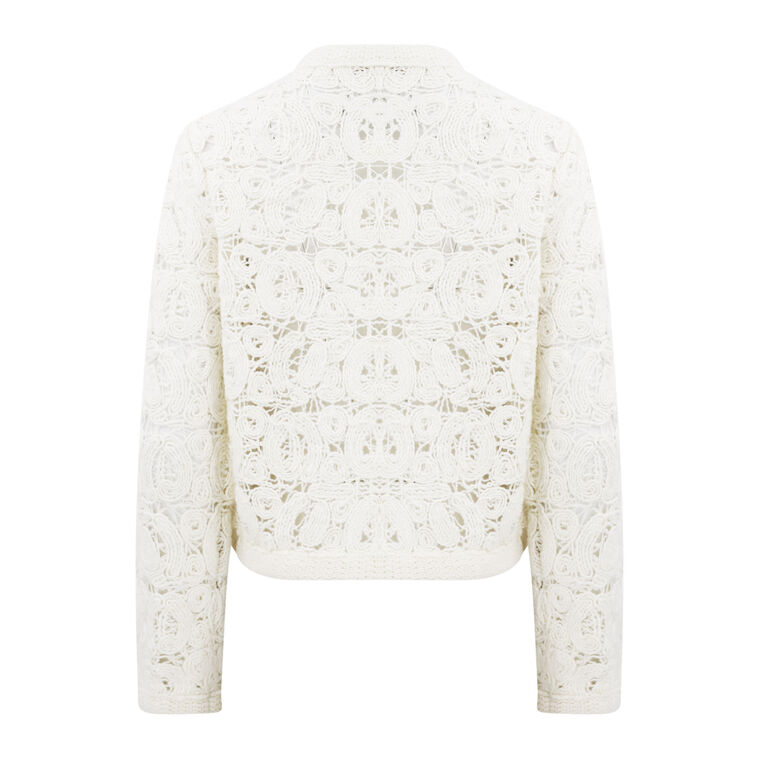 Cece Wool-Blend Cardigan image number null