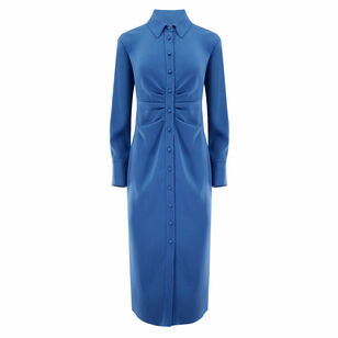 Loxley Long Sleeve Cinched Midi Dress