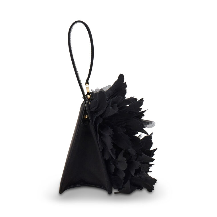 Wristband Mini Clutch With Floral Detailing image number null