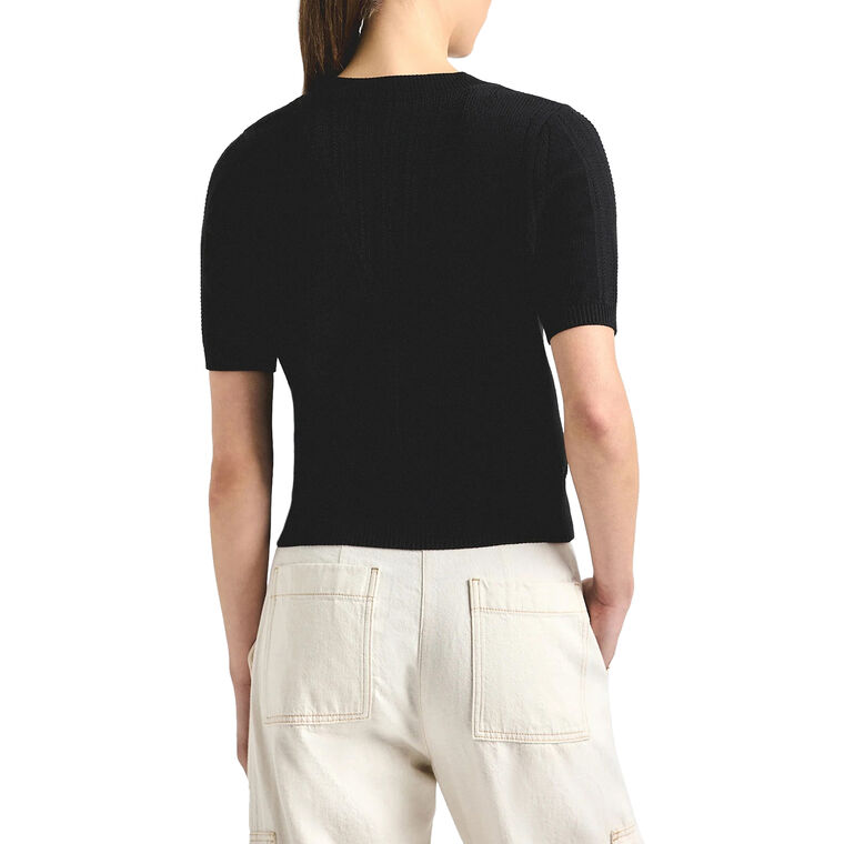 Serenea Pointelle Sweater Top image number null