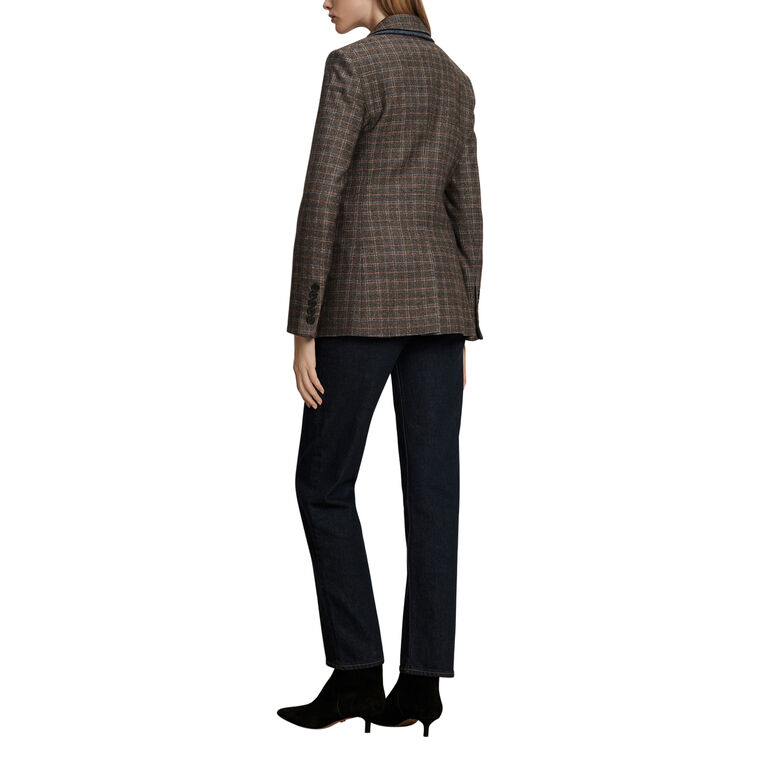 Hedi Plaid Dickey Jacket image number null