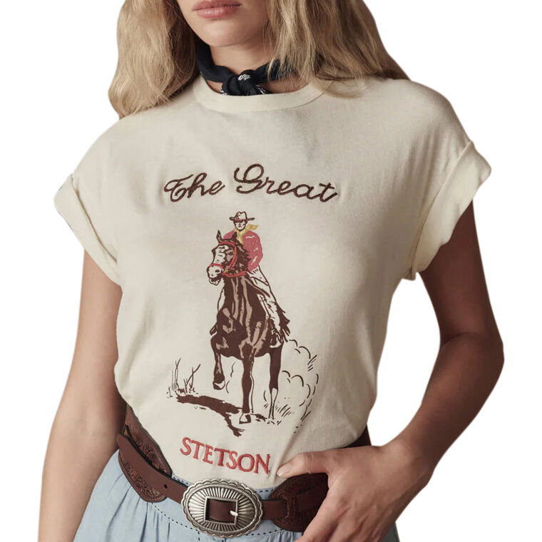 The Boxy Crew Stetson Graphic T-Shirt image number null