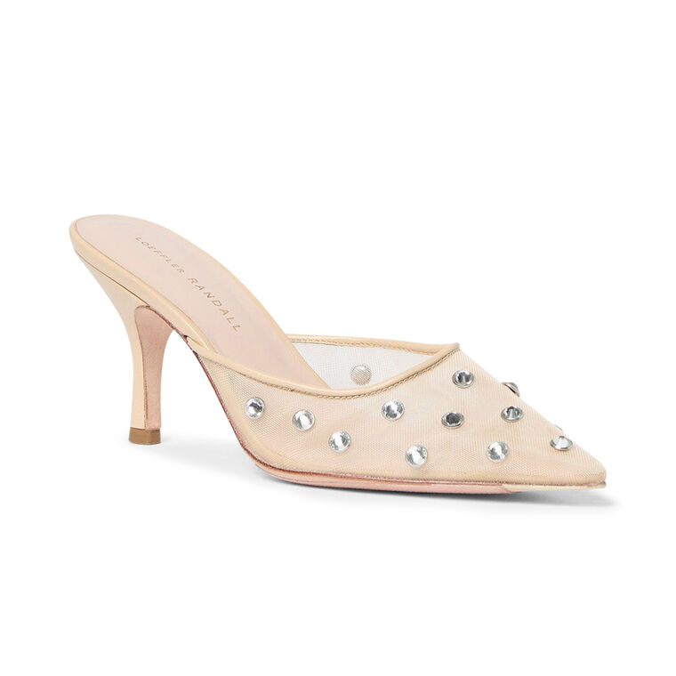 Paloma Mesh Mid Heel Mule image number null