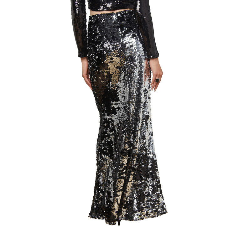Zeta Sequin Skirt image number null