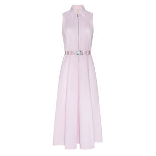Kolton Sleeveless Belted Midi Dress