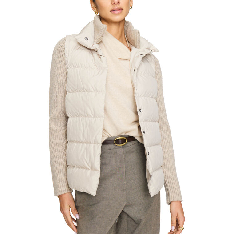 The Iris Mixed Media Jacket image number null