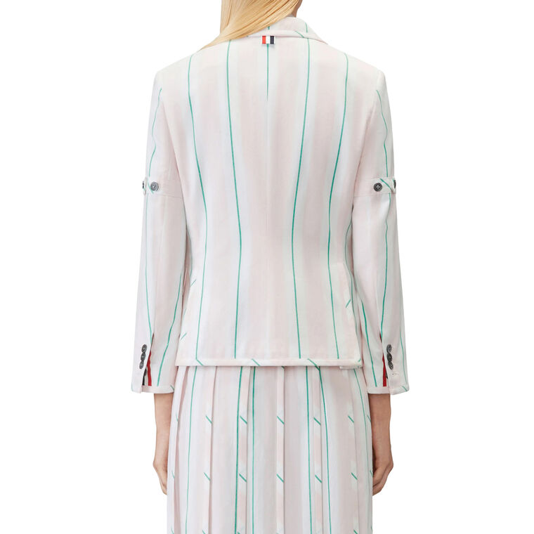 Relaxed Classic Striped Sports Coat image number null