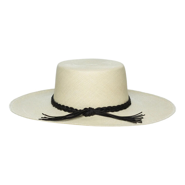 Ponta Wide Brim Hat With Braided Cord image number null