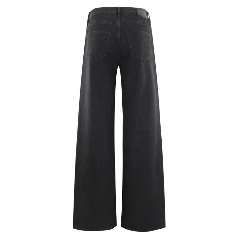 Lyla Beaded Floral Wide Leg Jean image number null