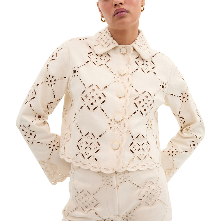 Adelaide Eyelet Jacket image number null