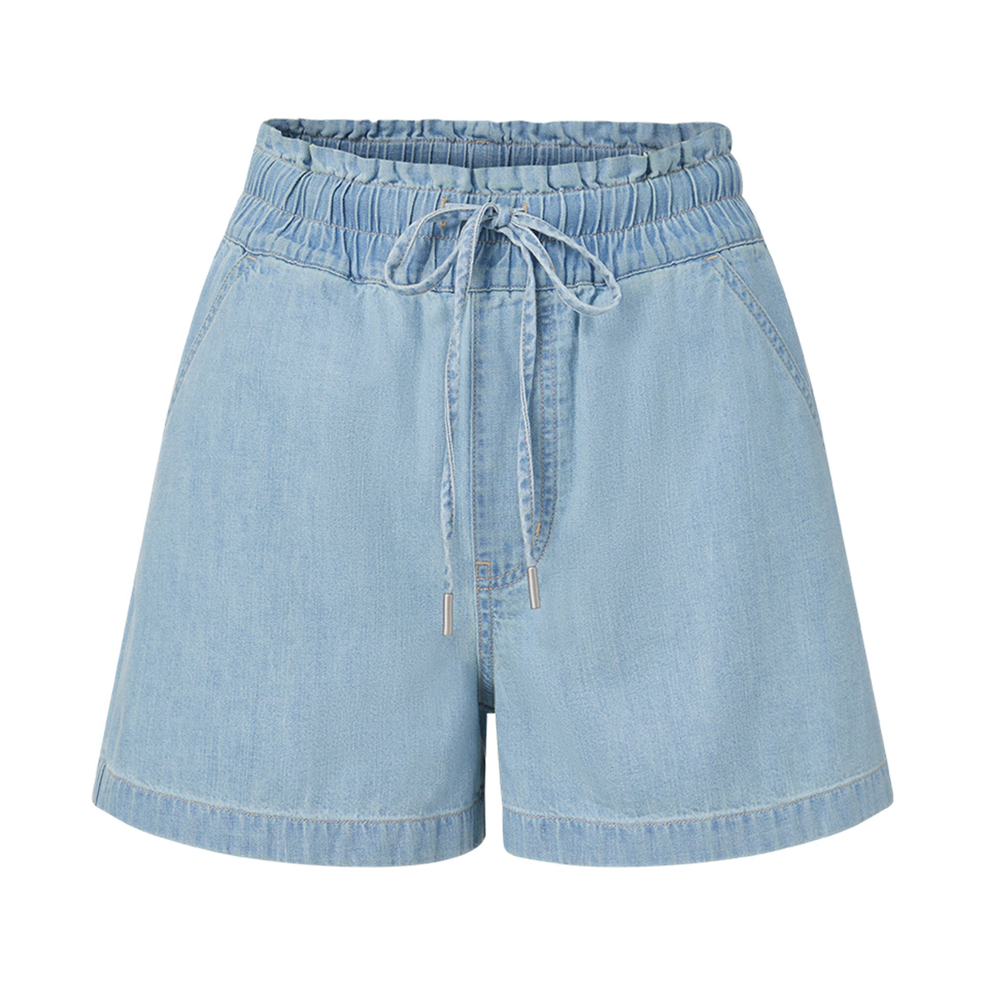 Veronica Beard Tijana Chambray Short | Tootsies