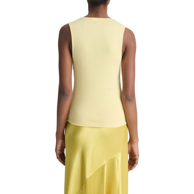 Ribed Pima Cotton Shell image number null