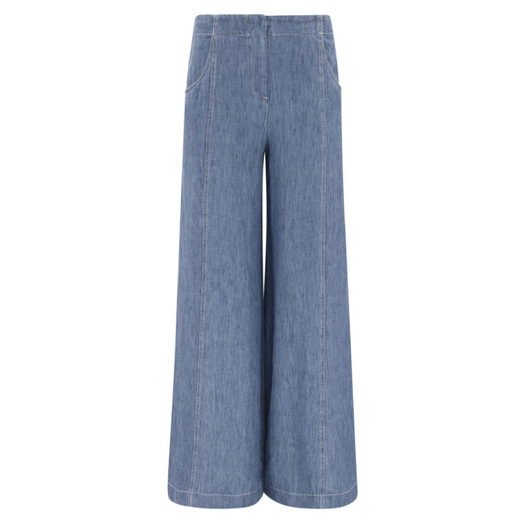 Demie High Rise Hemp Jean image number null
