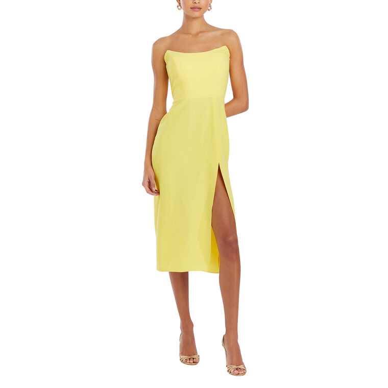 Chamberlain Strapless Midi Dress image number null