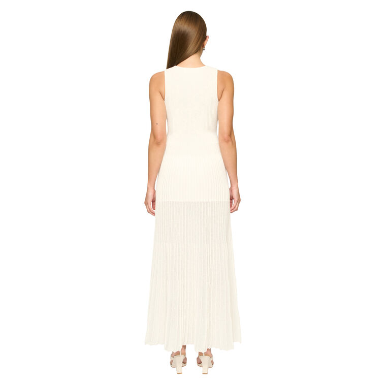 Arabella Sleeveless Knit Midi Dress image number null