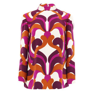 Nyssa High Neck Printed Top