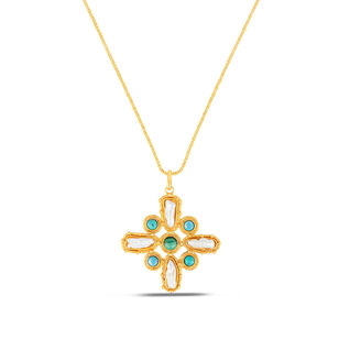 Croix Baroque Pendant Necklace