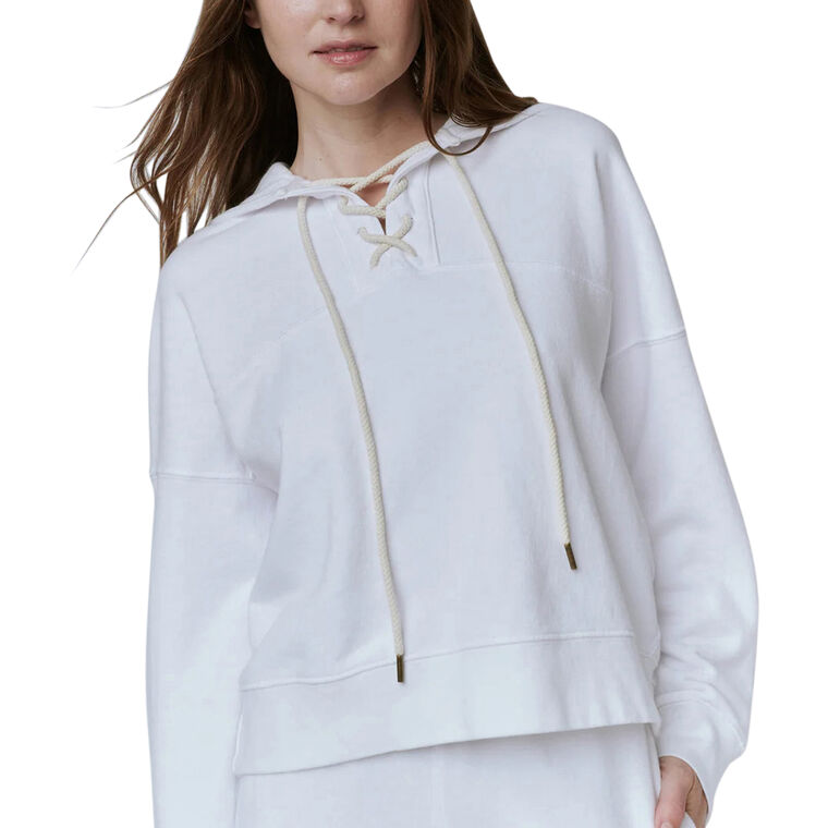 The Lace Up Hoodie image number null