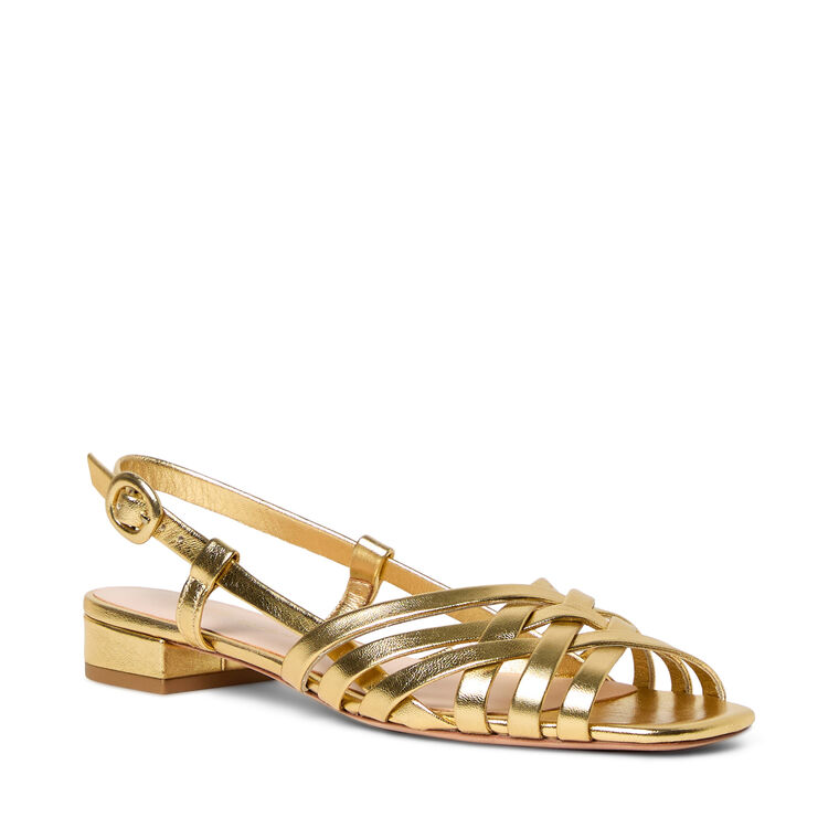 Lattice Sling Flat Sandal image number null