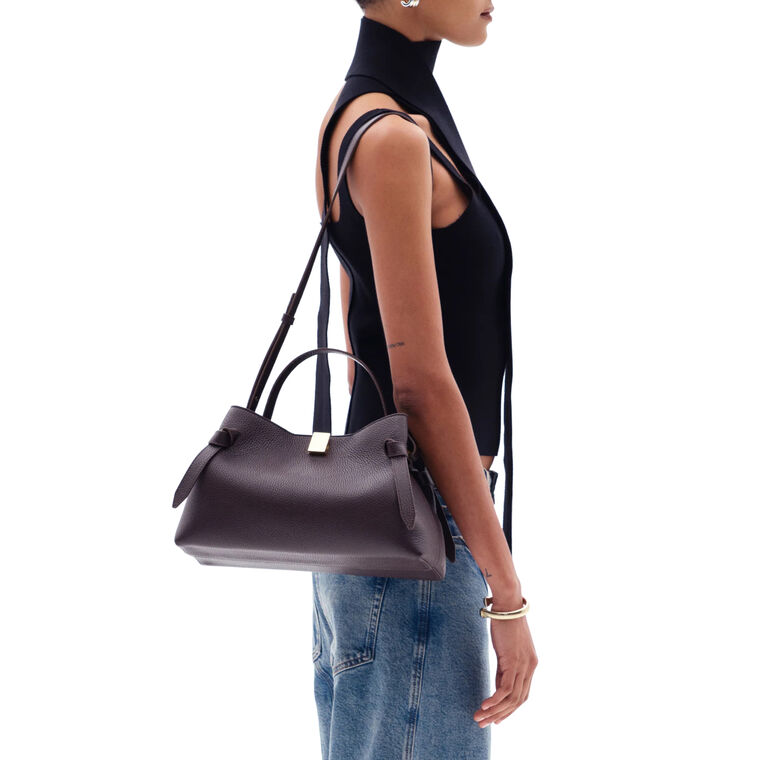 Gyoza Top Handle Bag image number null