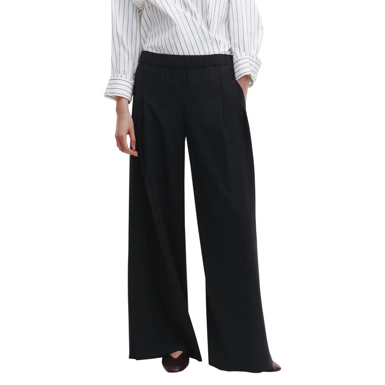 Eva Pant With Tux Pleat image number null