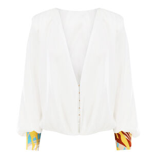 Noelle Bodysuit With Isla Trim Cuffs