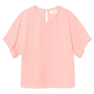 Carson Short Sleeve Popover Top