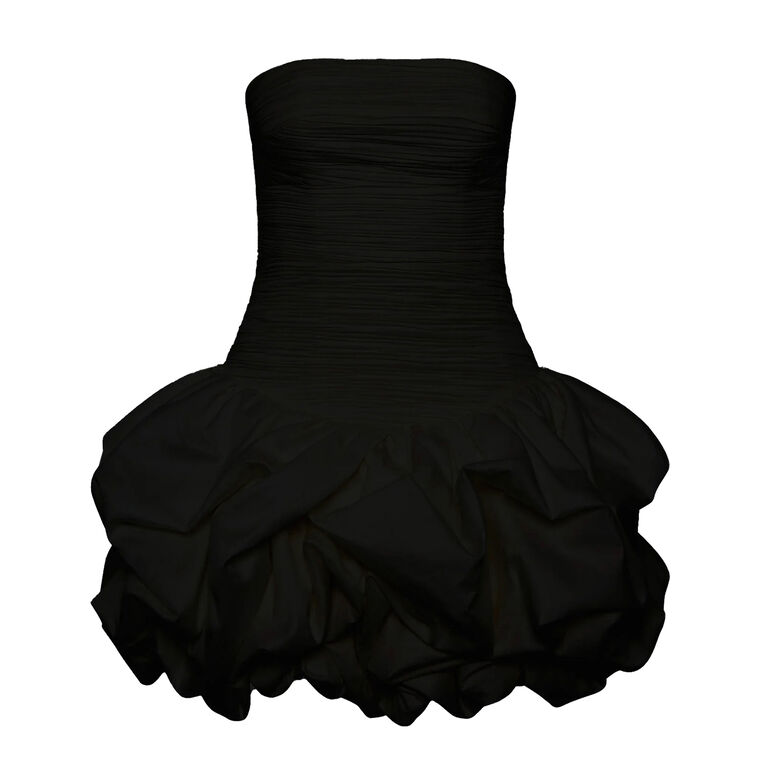 Violette Strapless Bubble Hem Mini Dress image number null