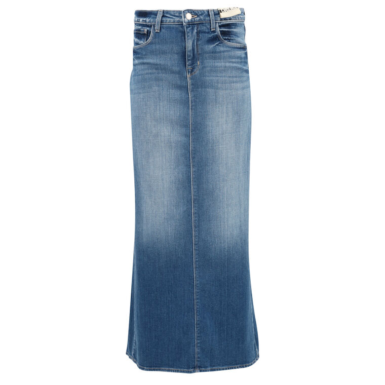 Kailani Mermaid Denim Skirt image number null