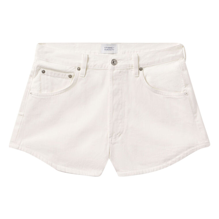 Abita High-Rise Clean Hem Denim Short image number null