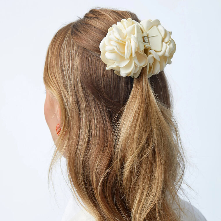 Peony Flower Claw Clip image number null