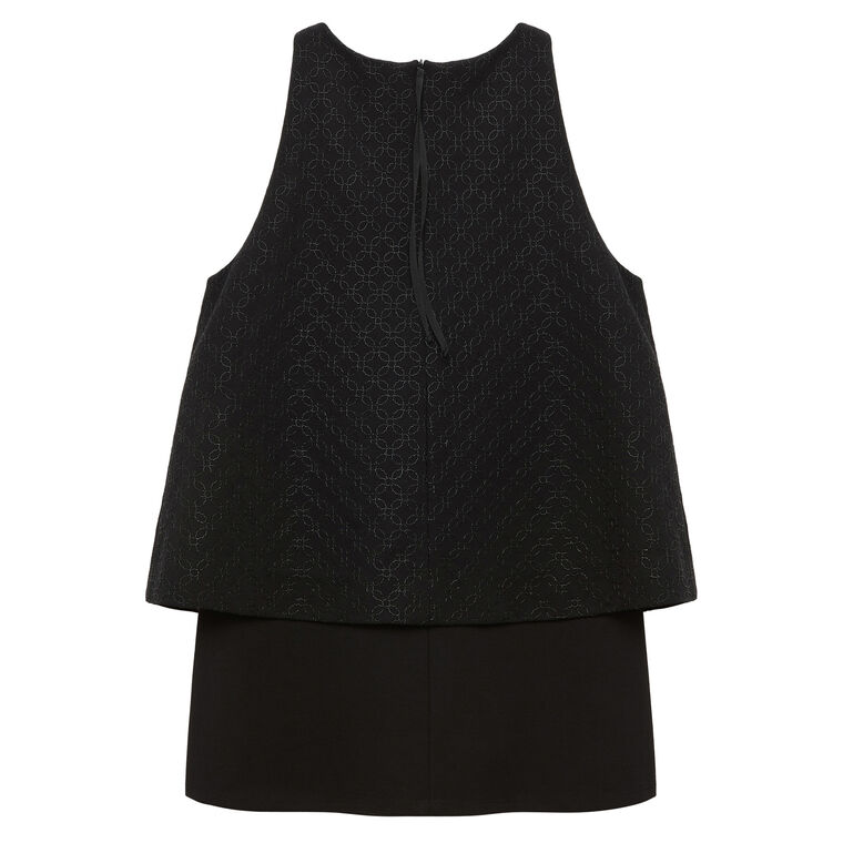 Sparkling Emotions Sleeveless Cutout Top image number null